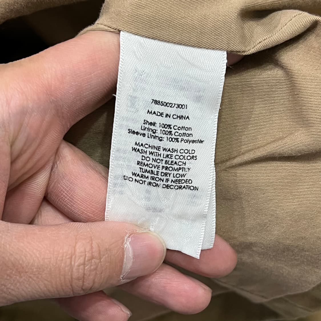  데님앤서플라이 금장 워크 자켓 y15856 상품이미지8