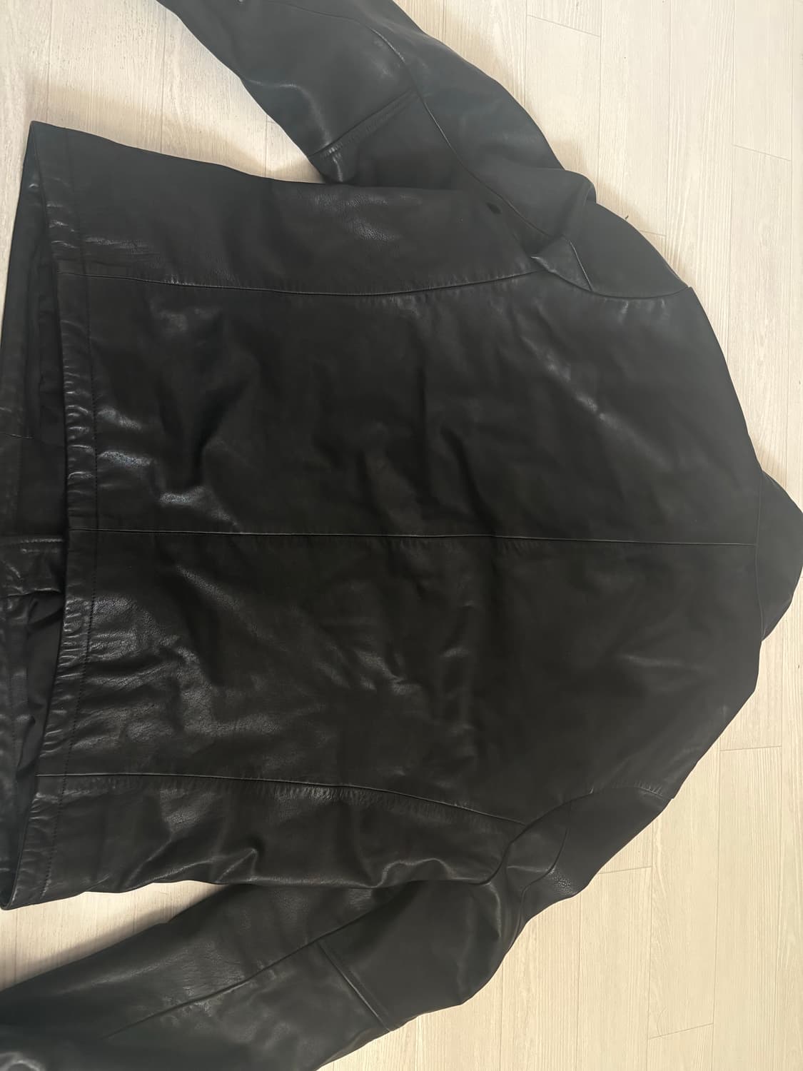 올세인츠 사선 가죽자켓 xl 상품이미지2