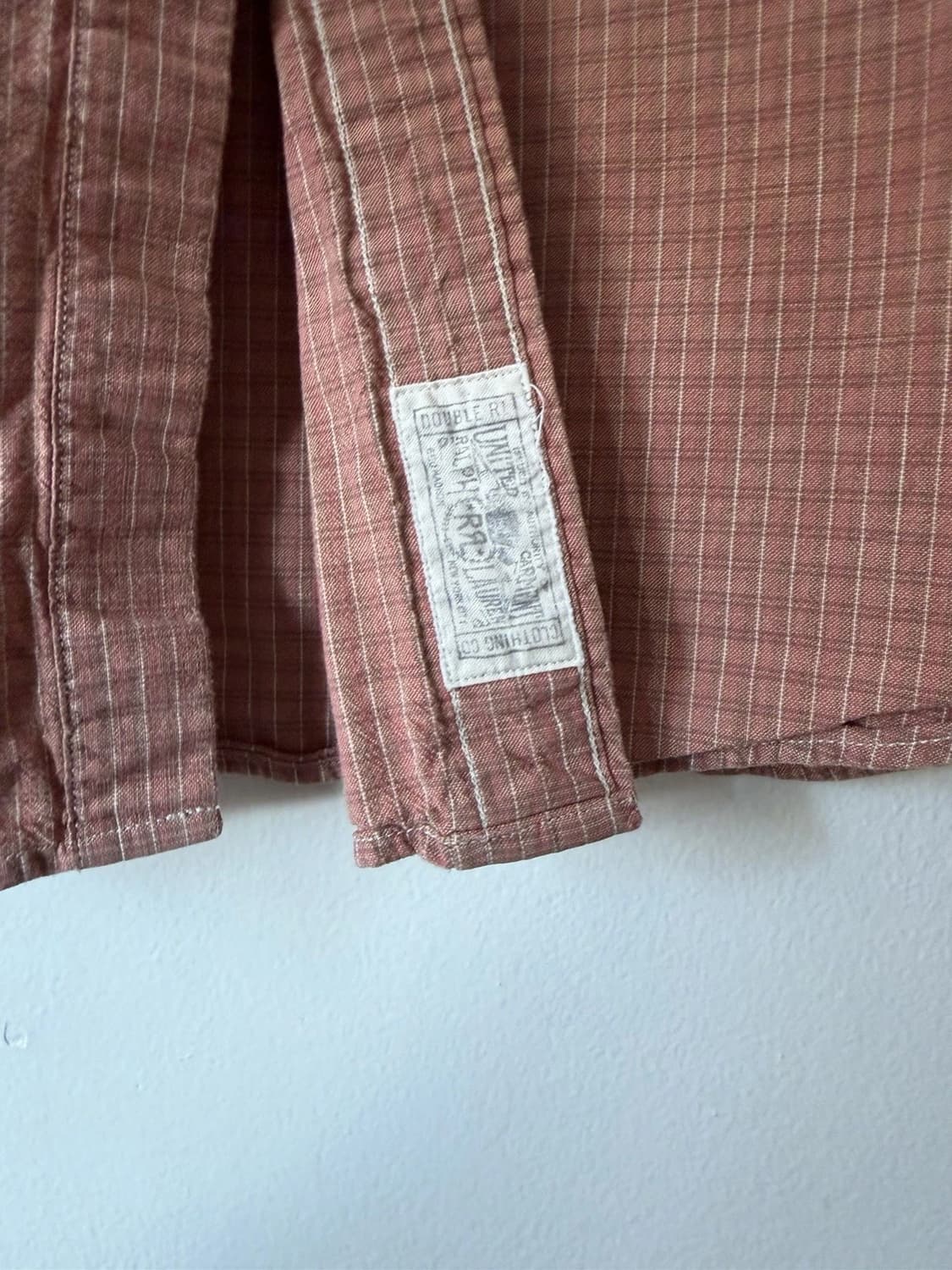 RRL 더블알엘 웨스턴 체크 셔츠 테라코타 상품이미지9