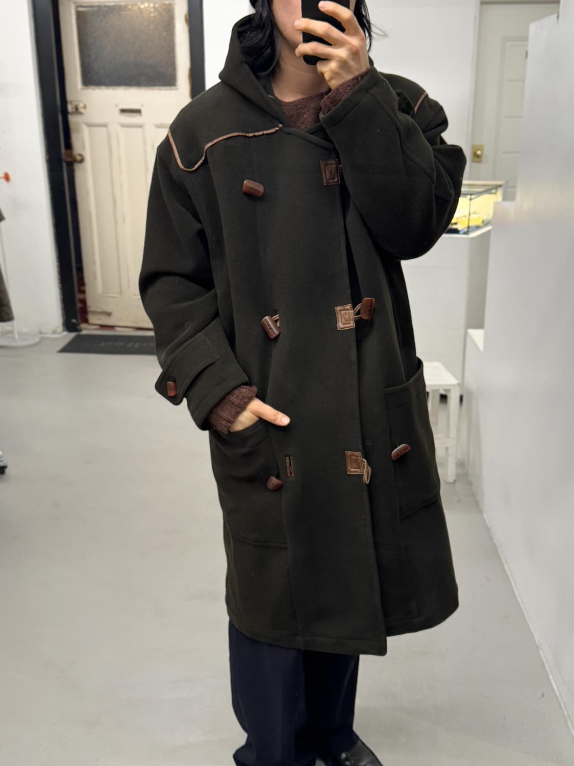 알레그리 더플 코트 상품이미지2