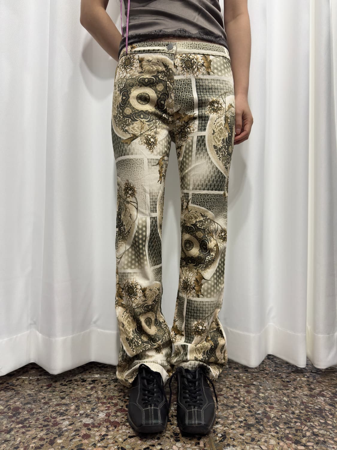benetton entic printjng pants 상품이미지1