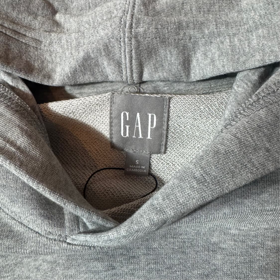 GAP 갭 로고 후드티 그레이 상품이미지3