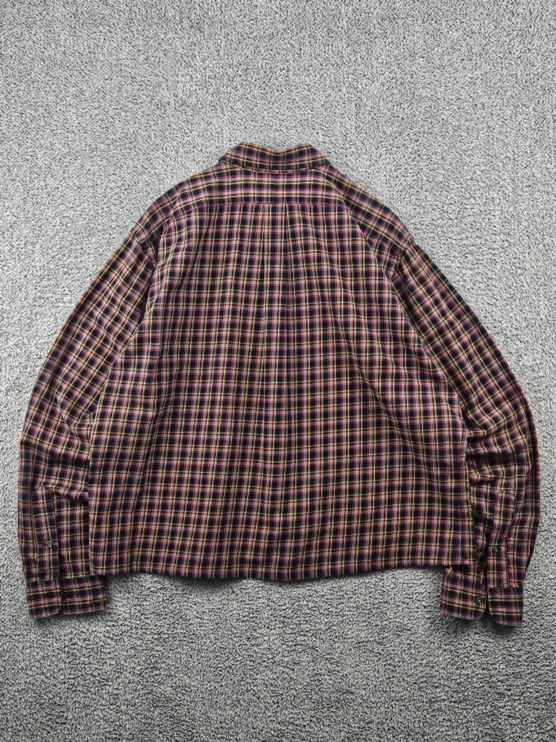 폴로랄프로렌 크롭 커스텀 체크 셔츠 ( XL ) / 11515 상품이미지5