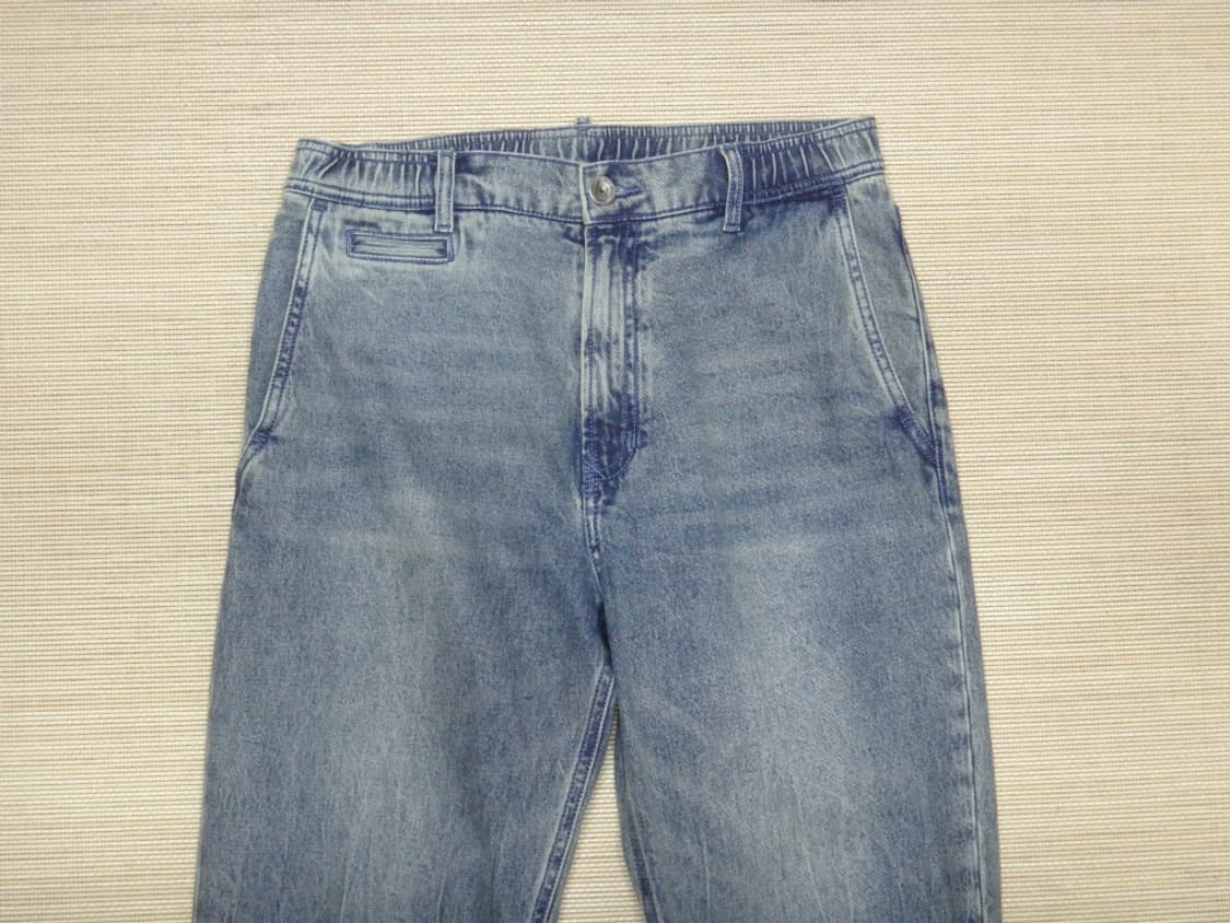 (30-31) series BAGGY 워싱 밴딩 데님 팬츠 상품이미지4