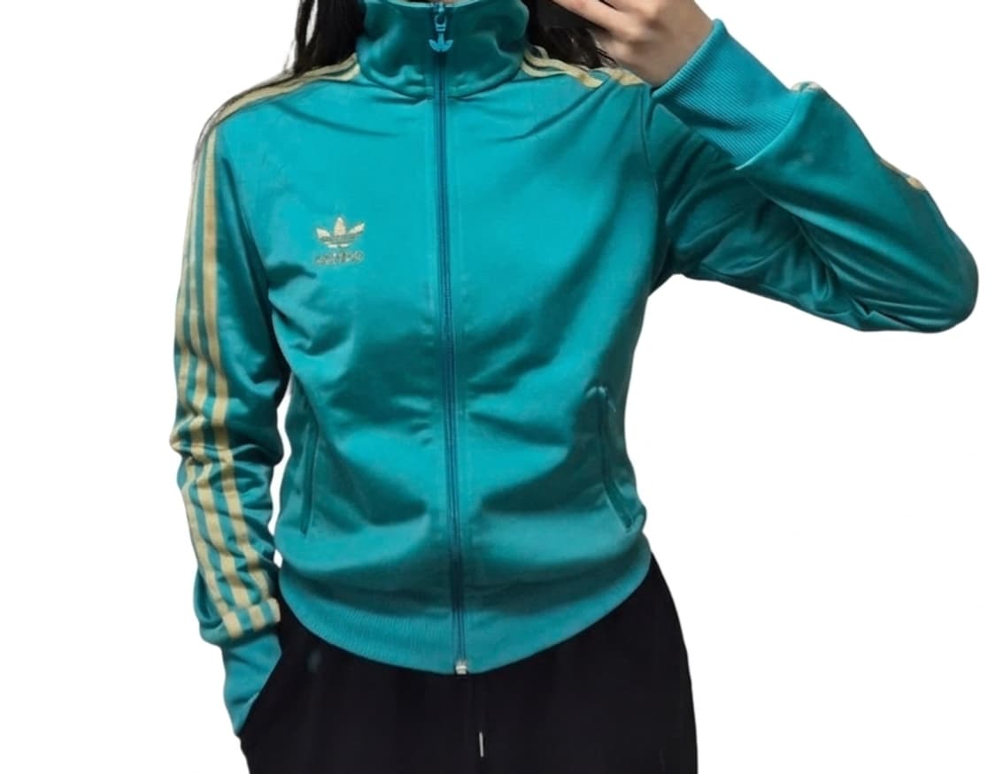 💚대대대장급💛 아디다스 그린골드 희귀 져지/파이어버드 져지 존예딱붙핏 상품이미지2