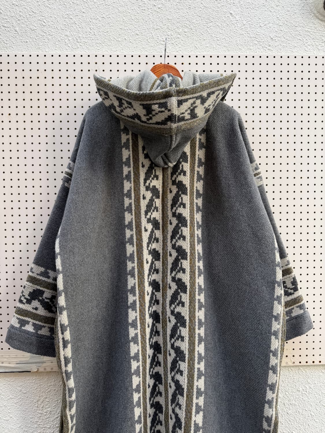HIROKO KOSHINO ETNIC AZTEC WOOL 울코트 상품이미지7