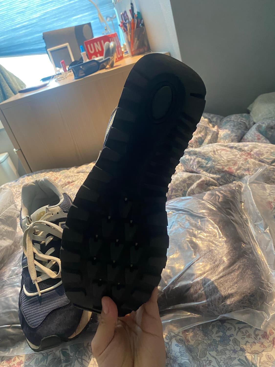 뉴발란스 574 레거시 네이비 급처 상품이미지4