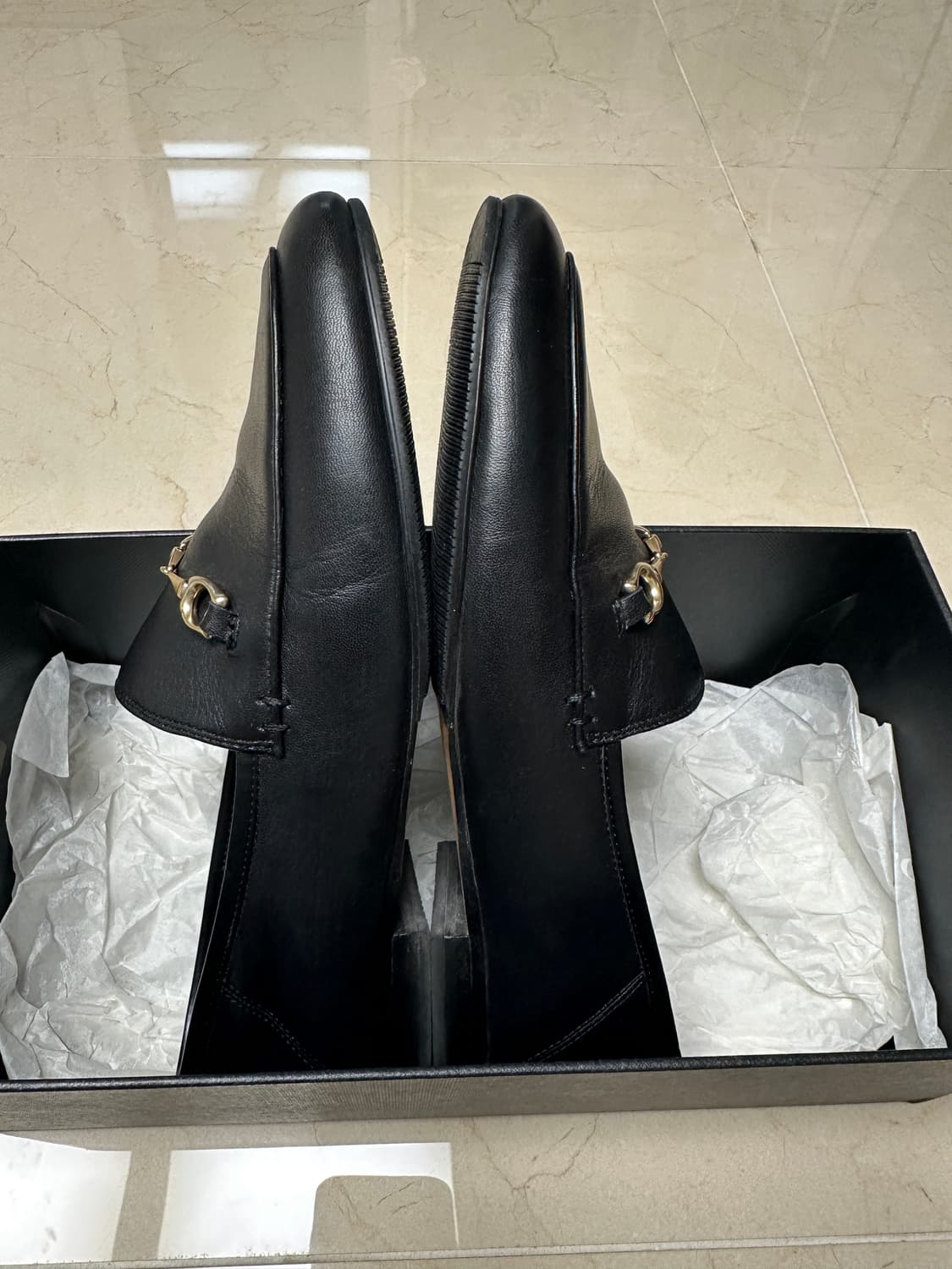 코치 헤일리 로퍼 블랙 여성 250(정품) 상품이미지6