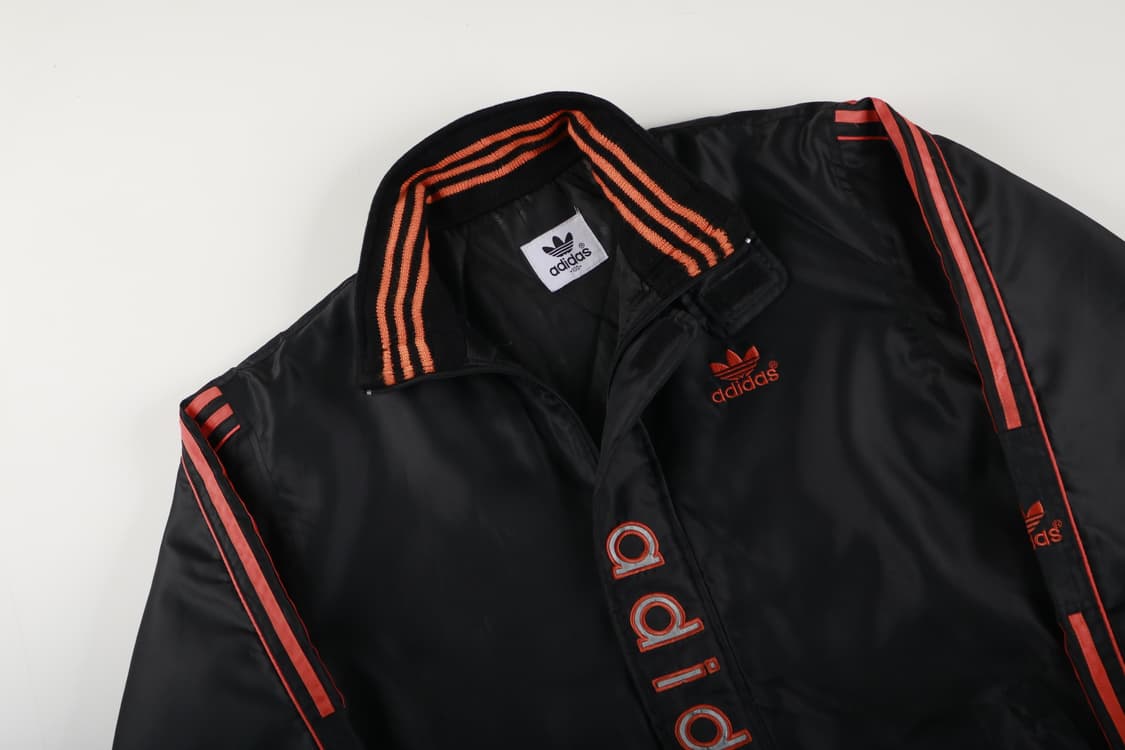 [L] 90's 아디다스 올드스쿨 빅로고 누빔점퍼 상품이미지2