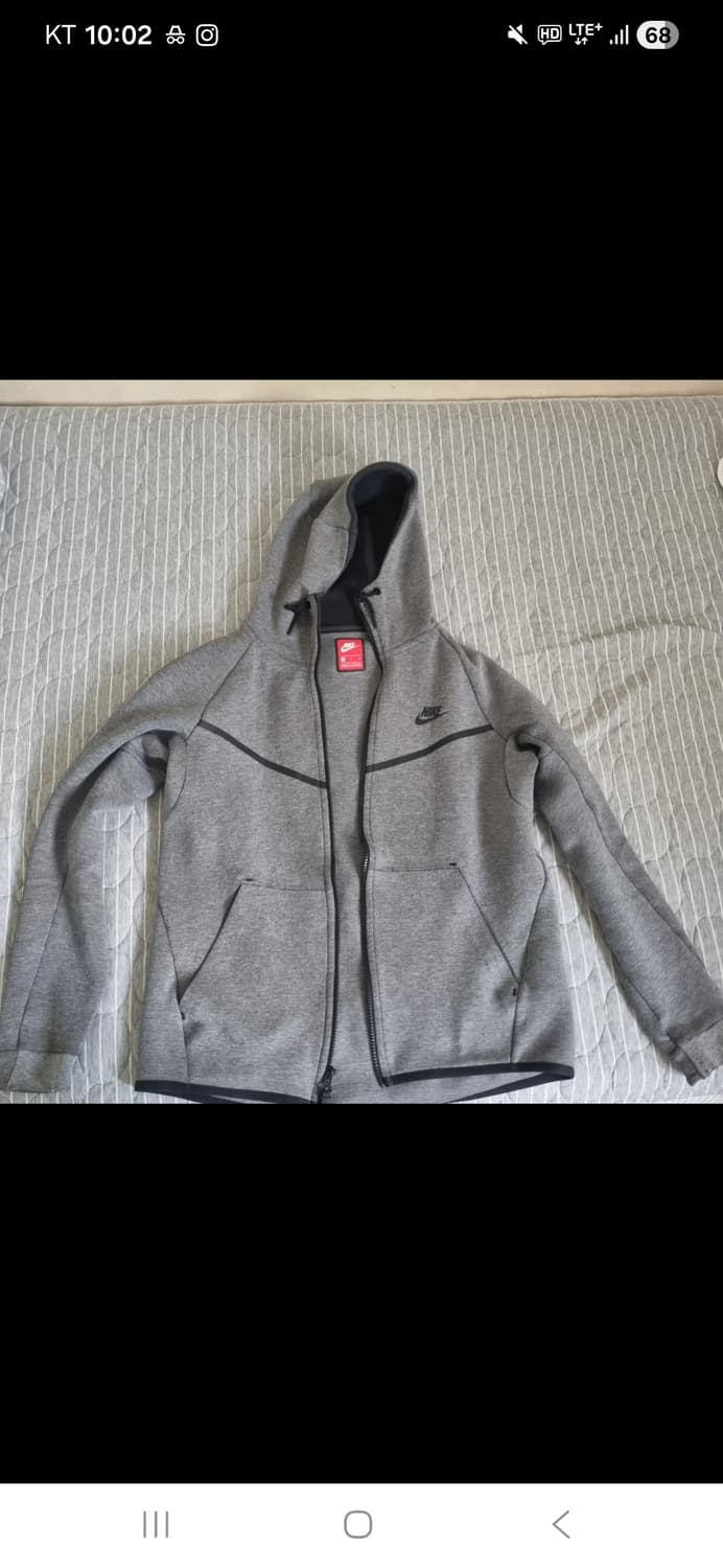 나이키 테크 후드집업 그레이 M 상품이미지1