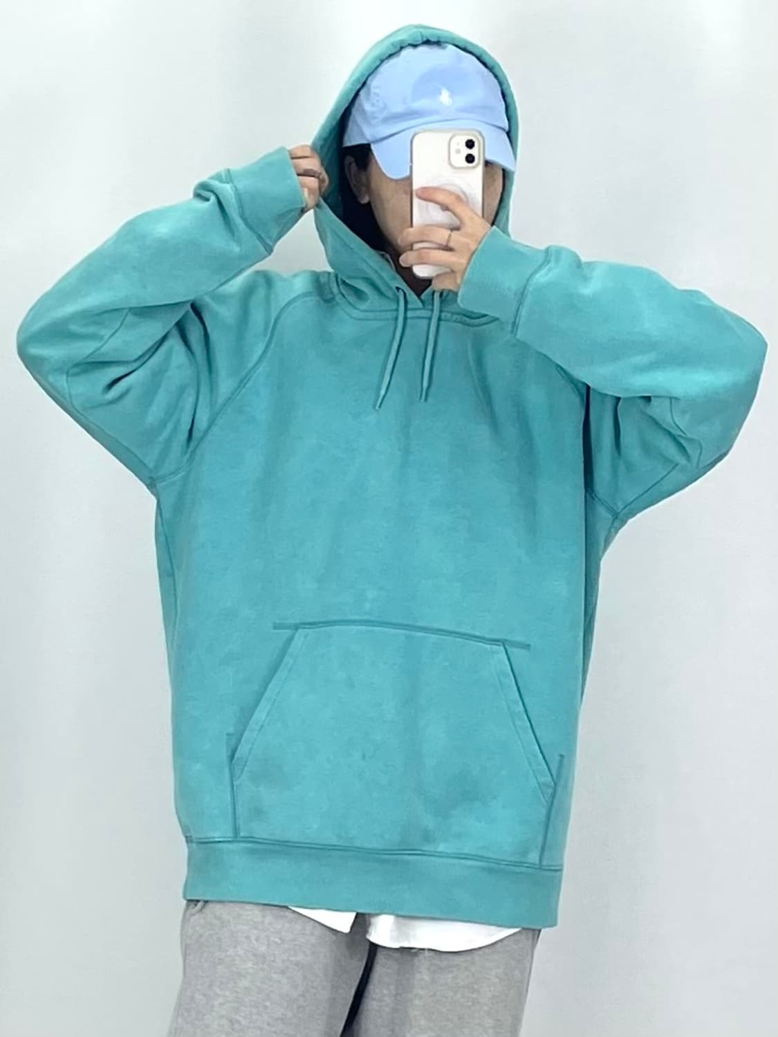 [2XL]칼하트 민트 후드티셔츠 CK9799 상품이미지2