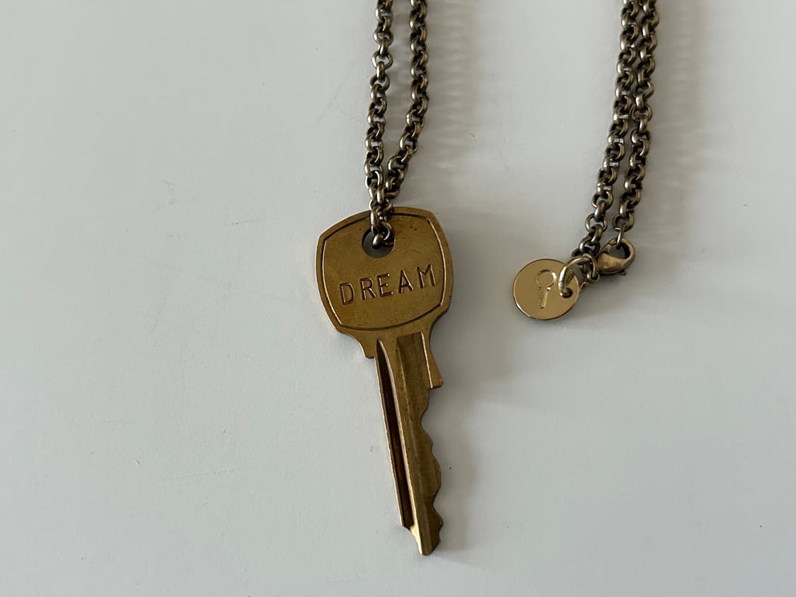빈티지 골드 열쇠 목걸이 상품이미지1