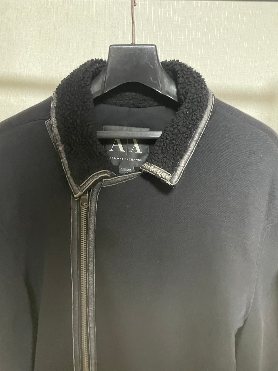 아르마니 익스체인지 쉐르파 점퍼 자켓 상품이미지5