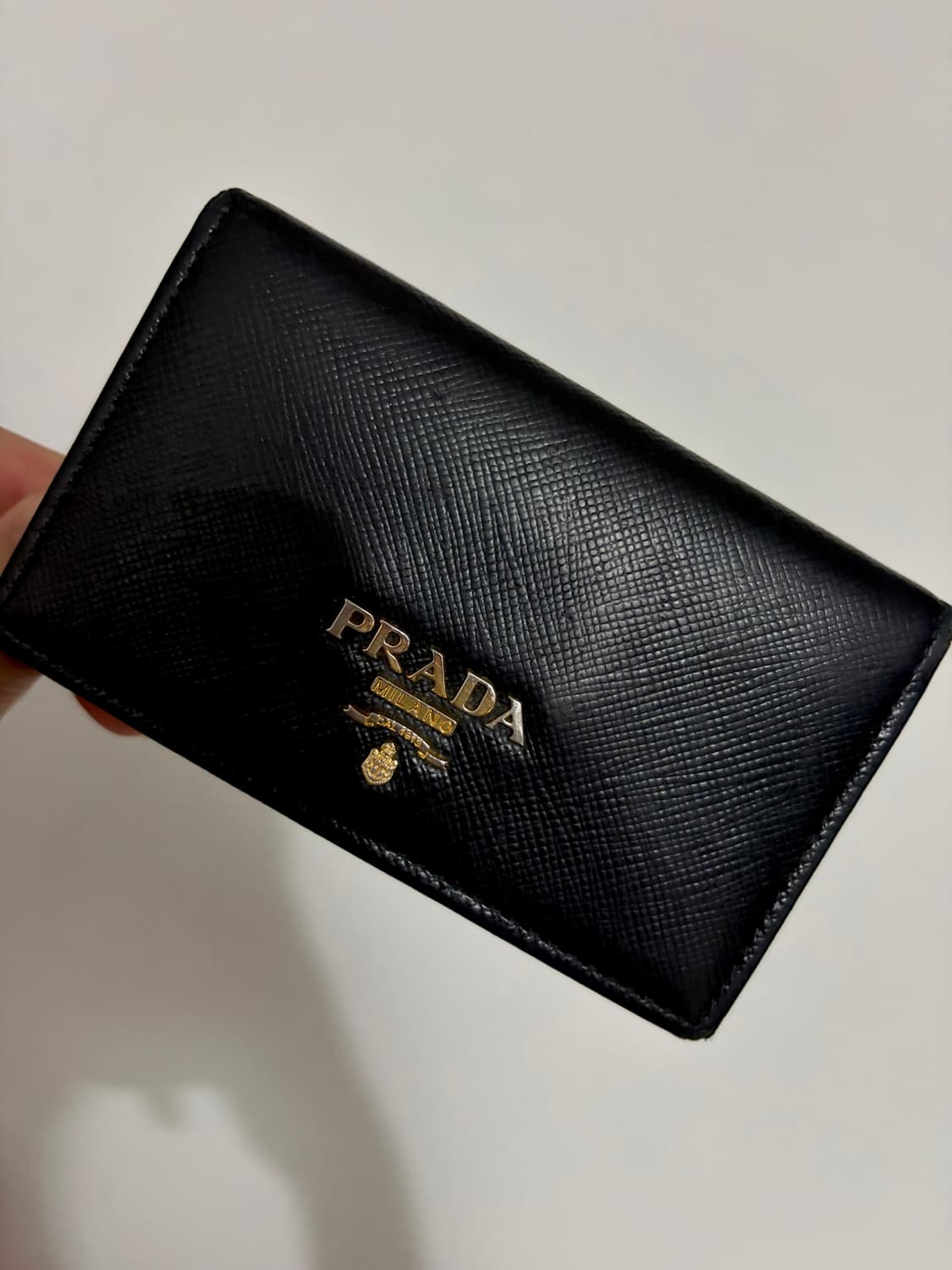 사피아노 메탈 로고 카드 지갑 상품이미지7