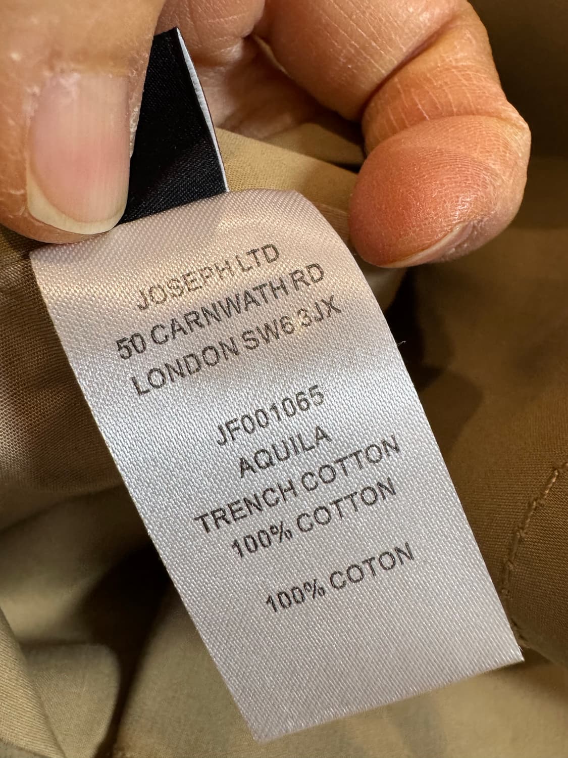 새상품 joseph 조셉 트렌치 코트 상품이미지8