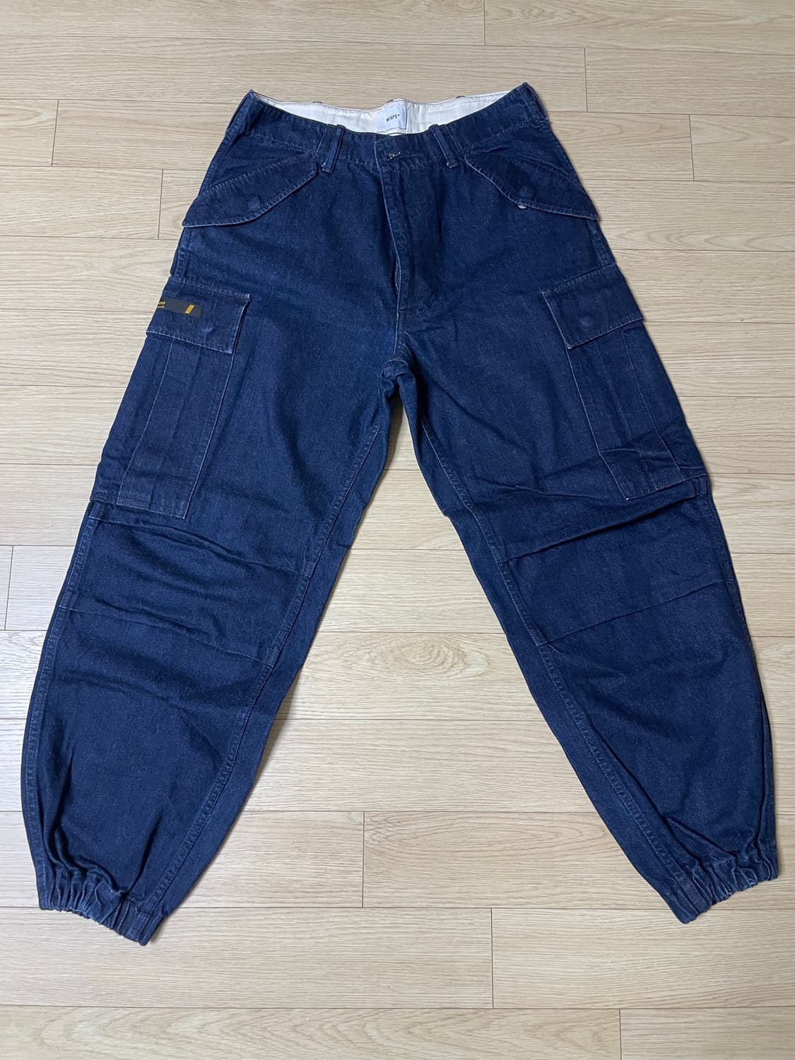 더블탭스 17aw 데님 카고 트라우저[1] 상품이미지1