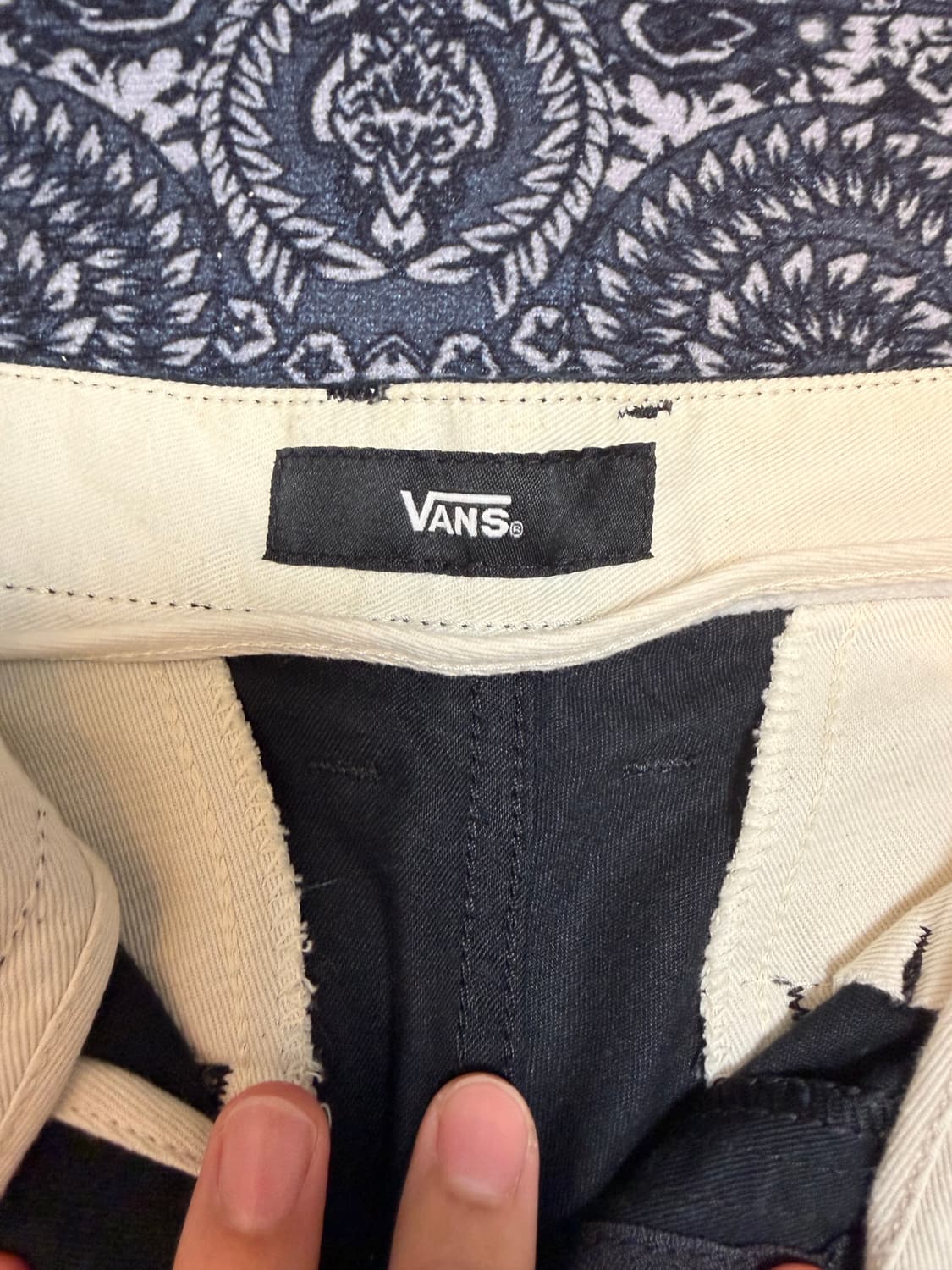 반스 면반바지 M사이즈 슬림 상품이미지2