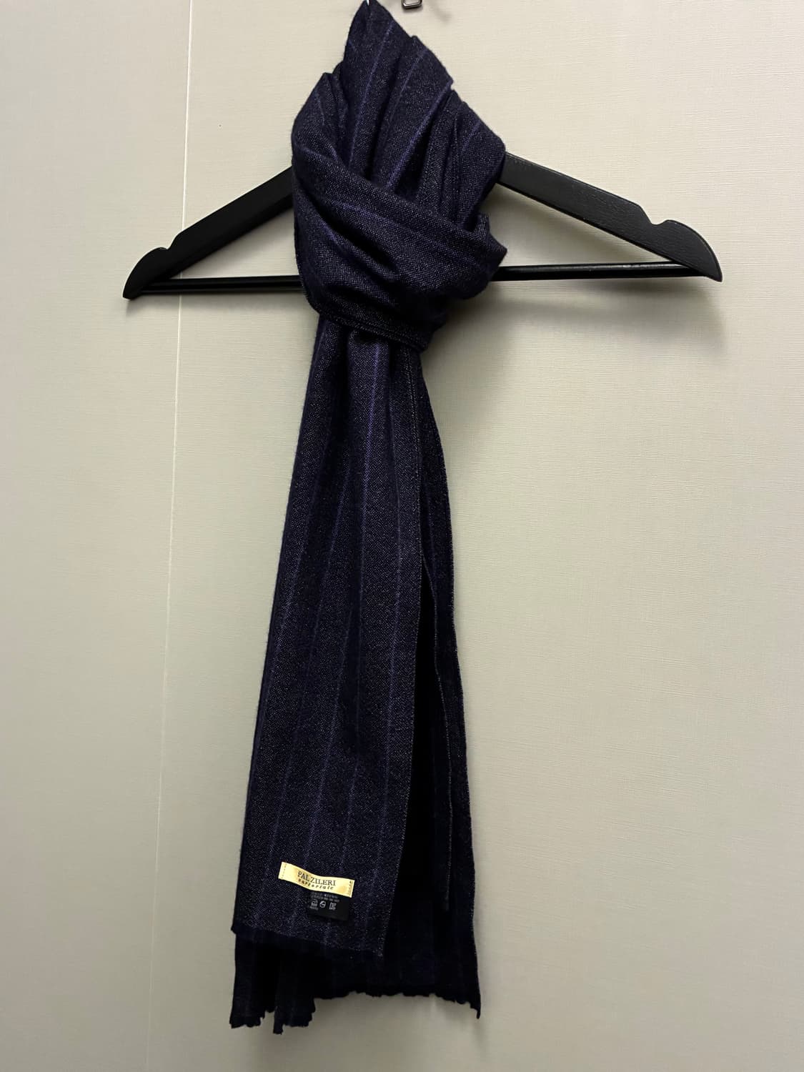 Pal Zileri 빨질레리 캐시미어 울 스트라이프 스카프 머플러 상품이미지5