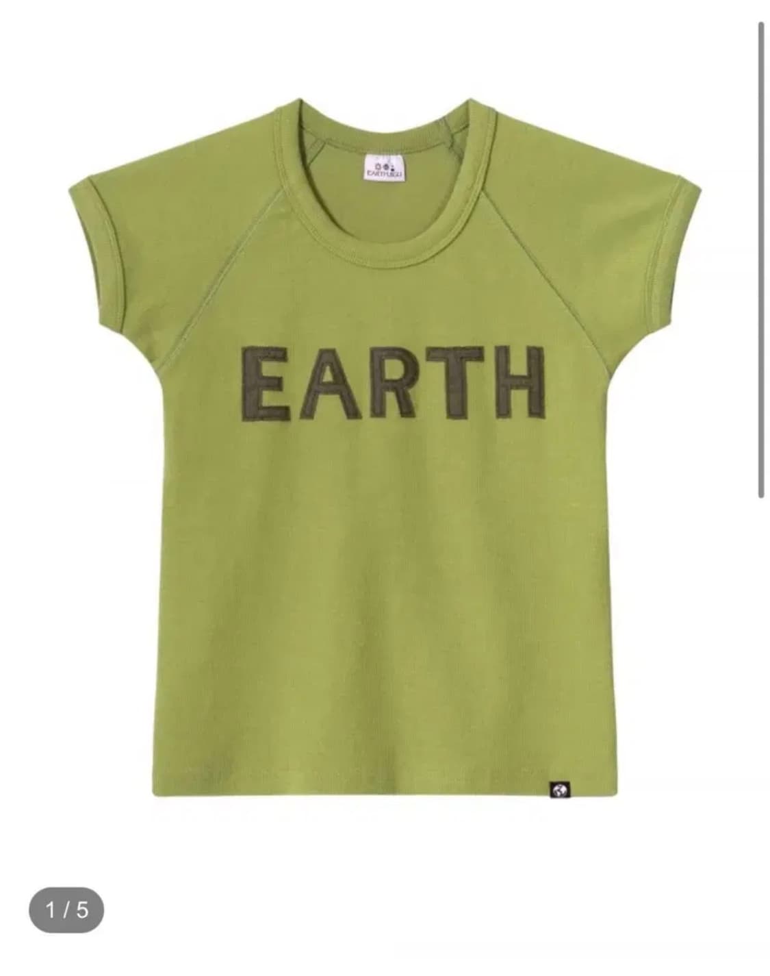 earthjigu 어스지구 링거 티셔츠 올리브 2사이즈 상품이미지1