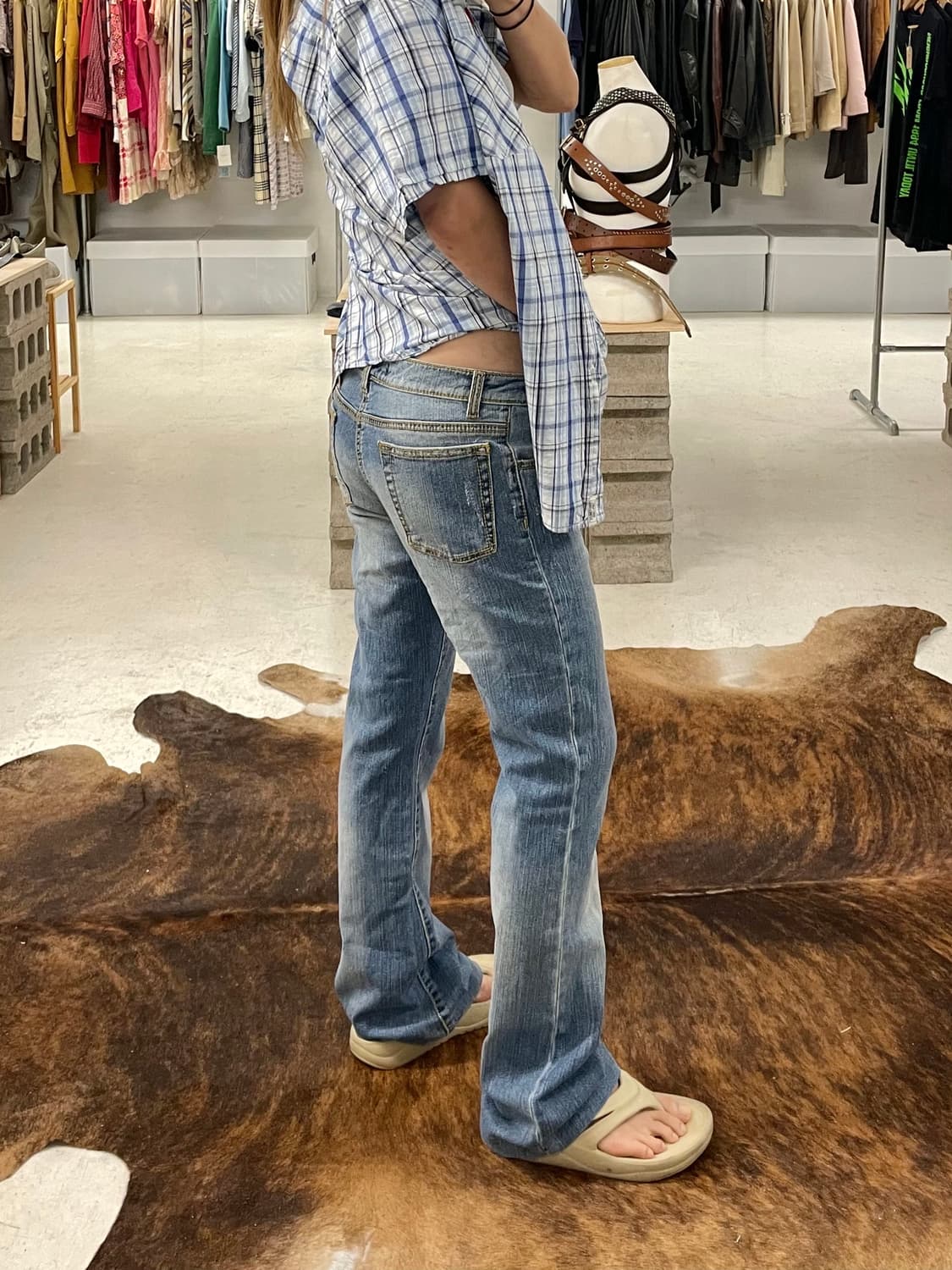 ROBERTO CAVALLI boots-cut denim pants 상품이미지2