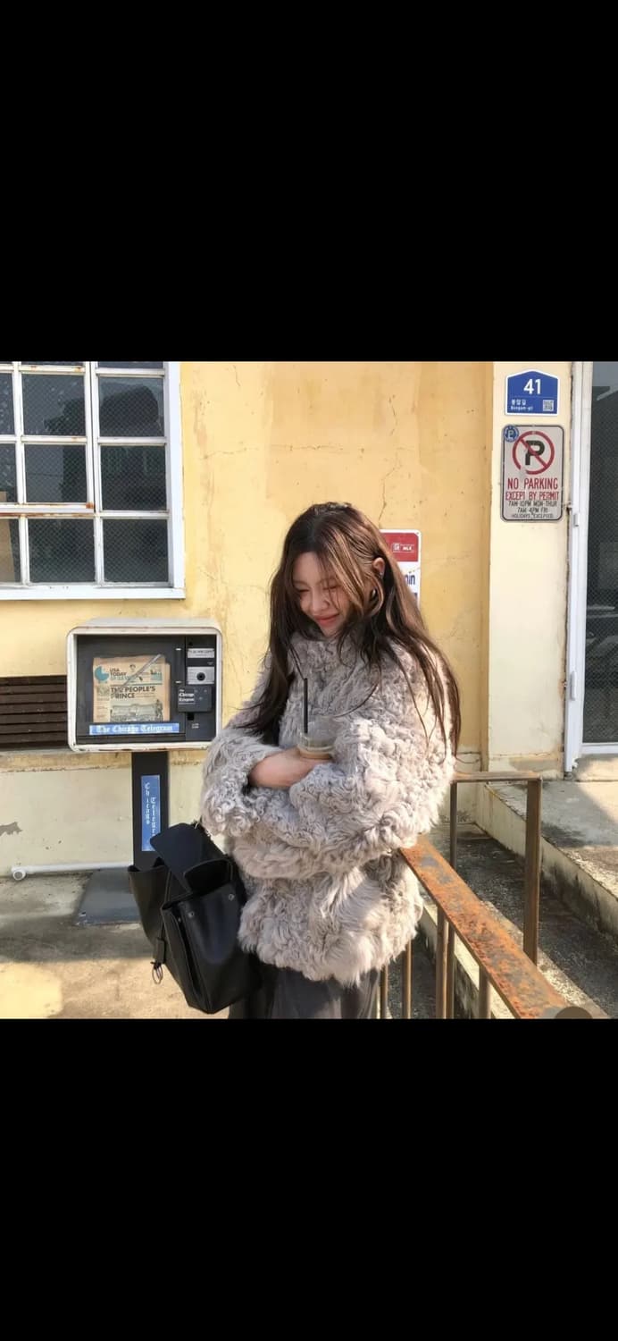 마크들리 런던플랏 리얼 양털 토스카나 퍼 자켓 (쿨거래 네고) 상품이미지1