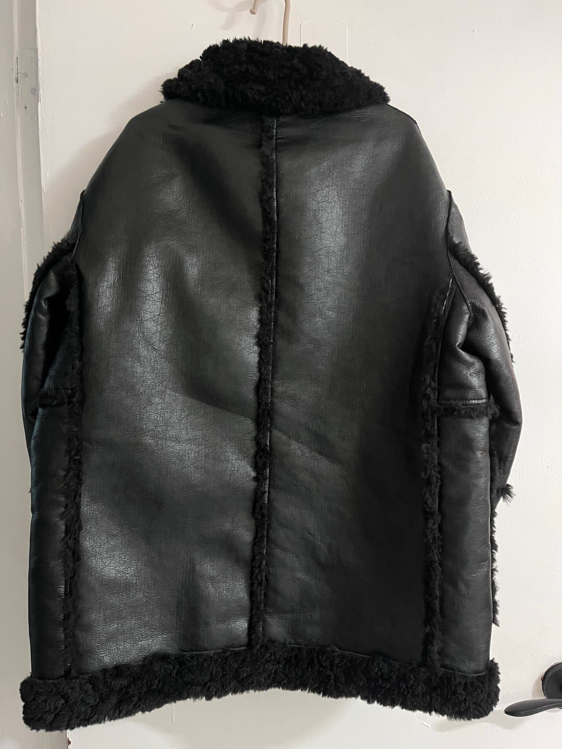 퍼버즈 리버서블 무스탕 상품이미지3