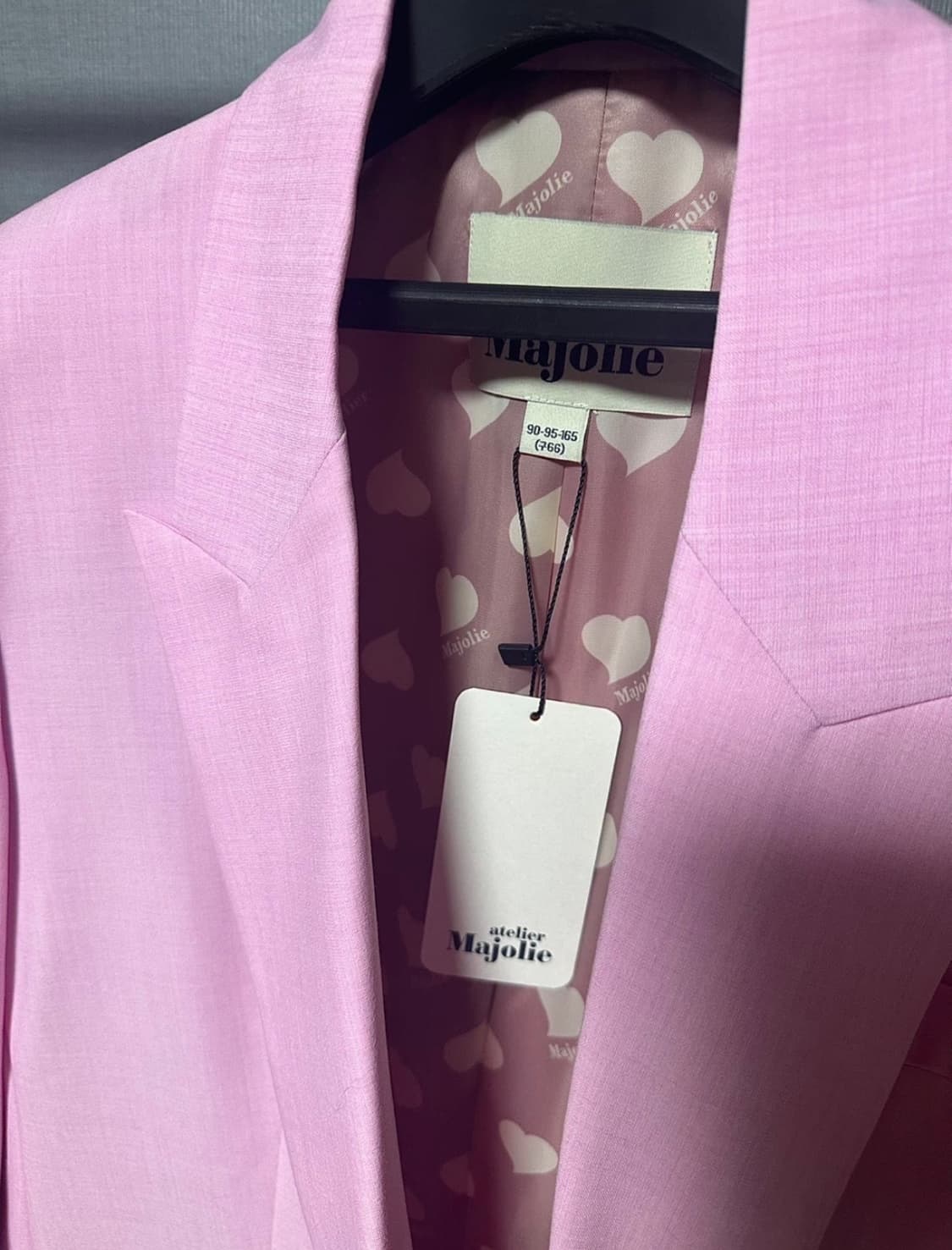 아뜰리에 마졸리 핑크 블레이저(새상품) 상품이미지3