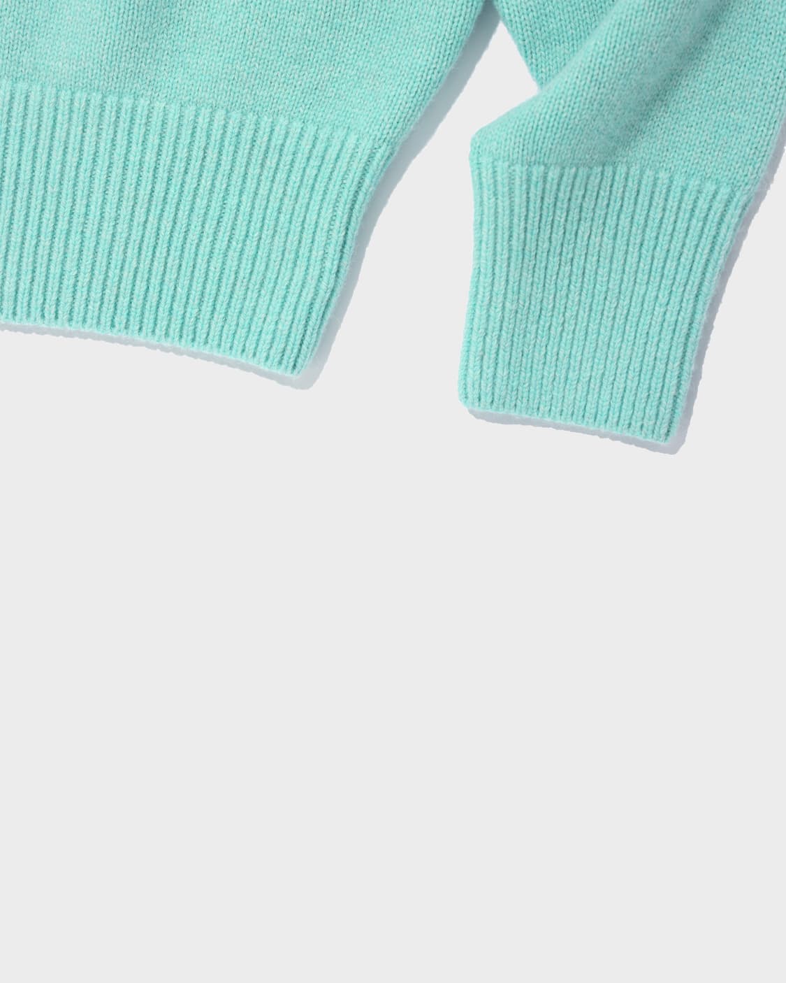 더수베니어샵 민트 니트 L size 상품이미지3