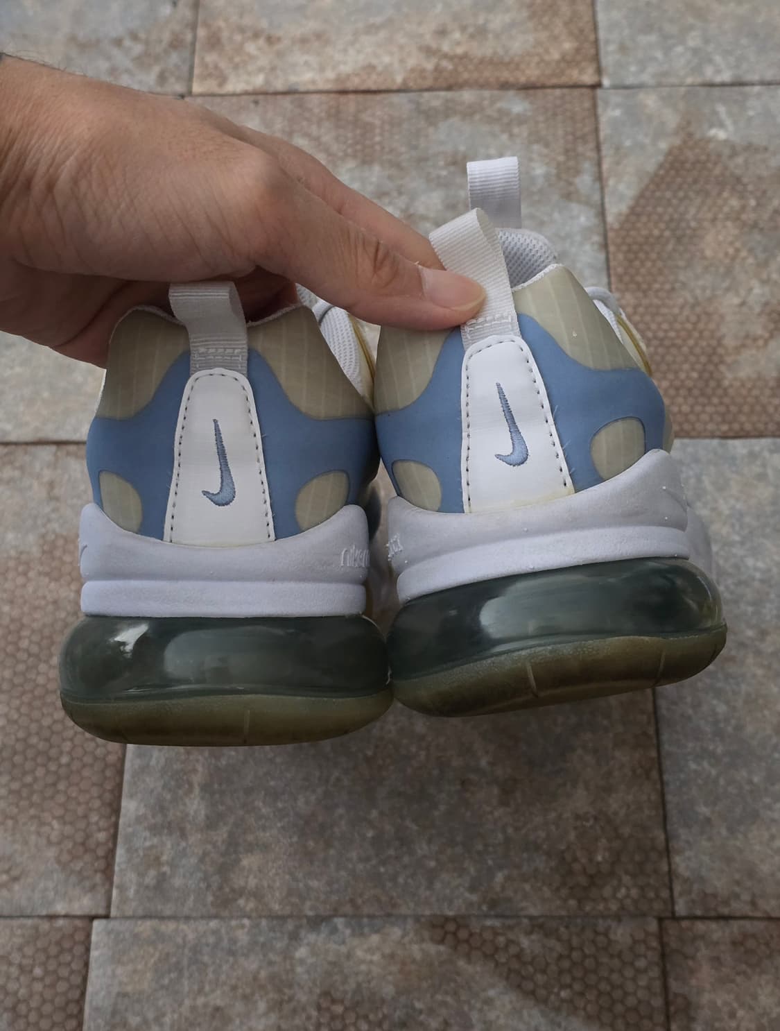 (240)나이키 에어맥스 270 리액트 se 인디고 포그 상품이미지8