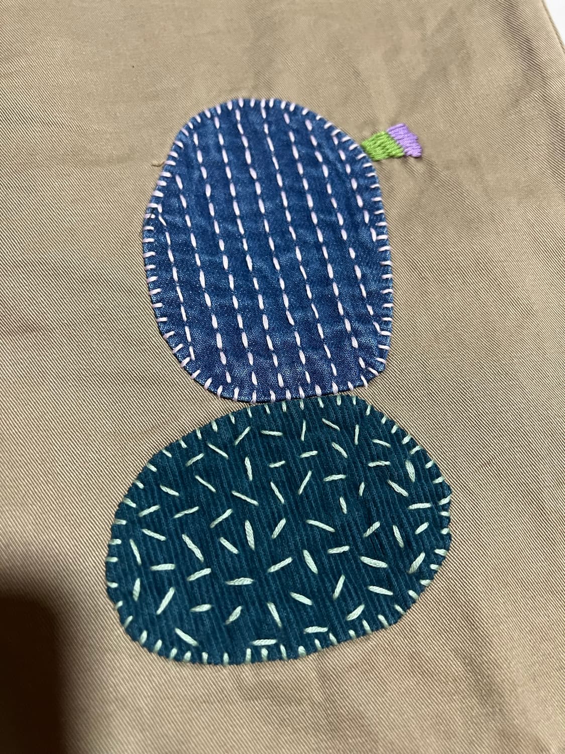 캐피탈 선인장 자수 치노 팬츠 4 상품이미지8