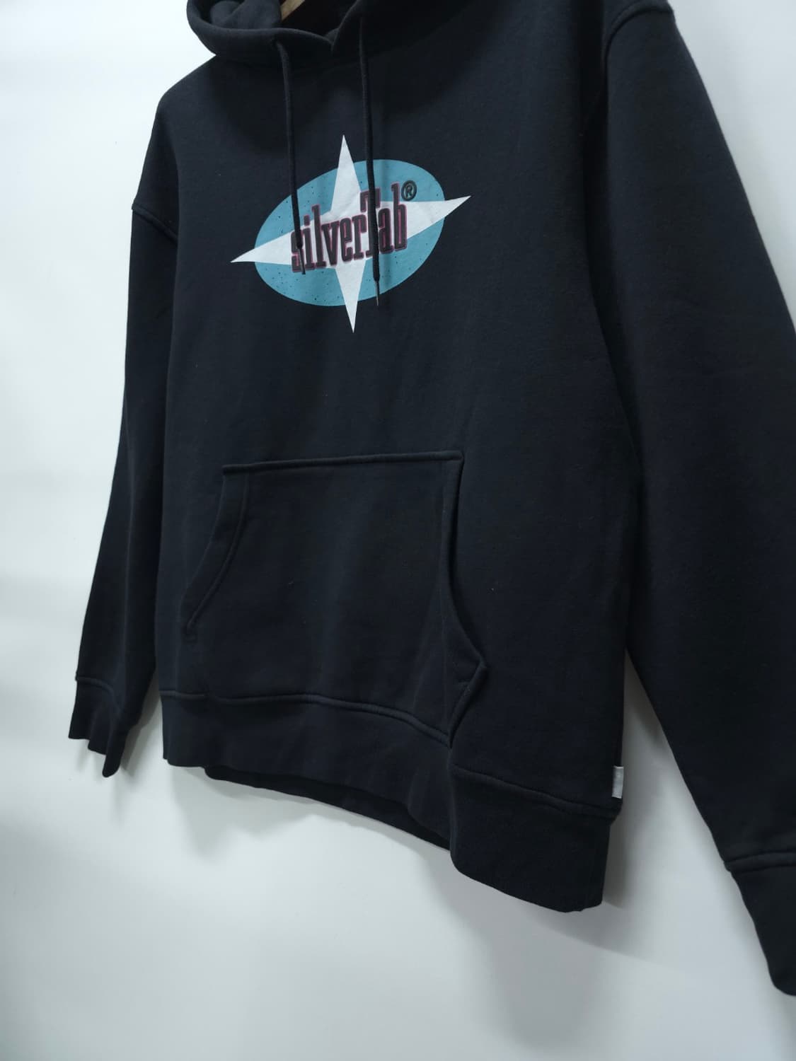 리바이스 Silver Tab 엠보 로고 프린팅 기모 후드티 상품이미지5