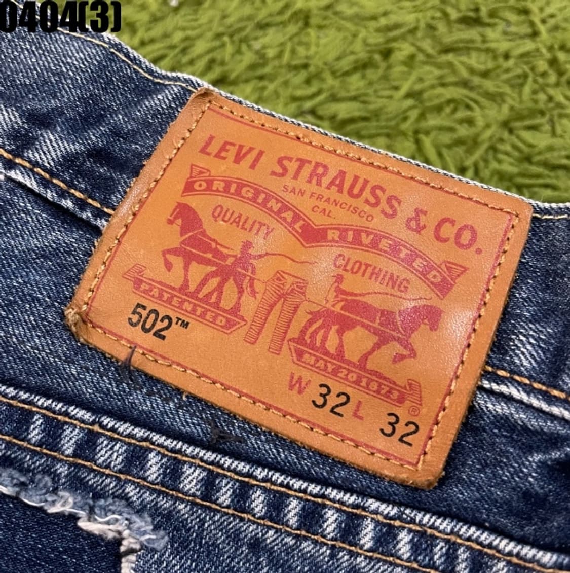 리바이스 502 청바지 데님팬츠 상품이미지2