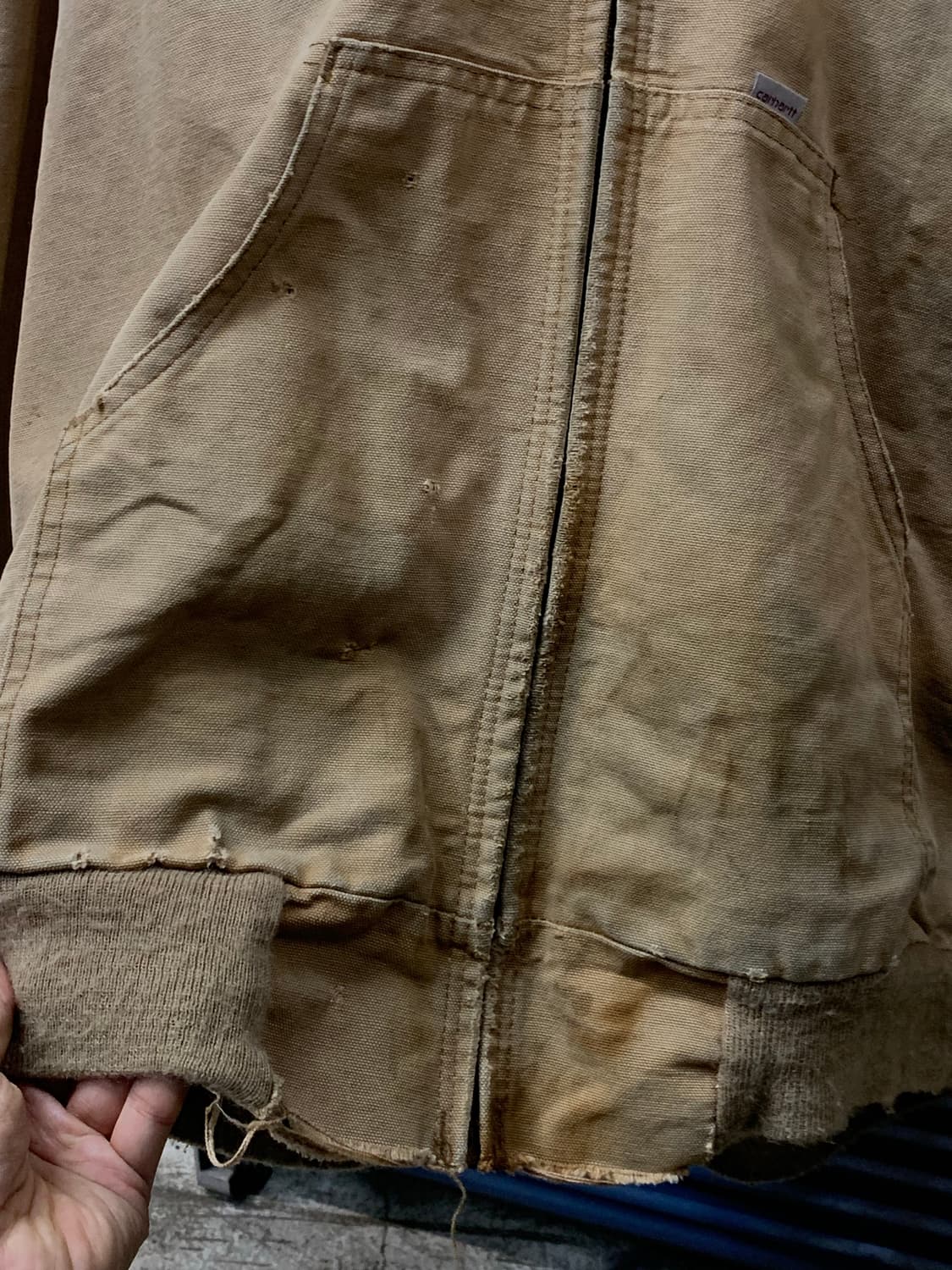 80s 칼하트 JR106 덕 액티브 자켓 상품이미지7