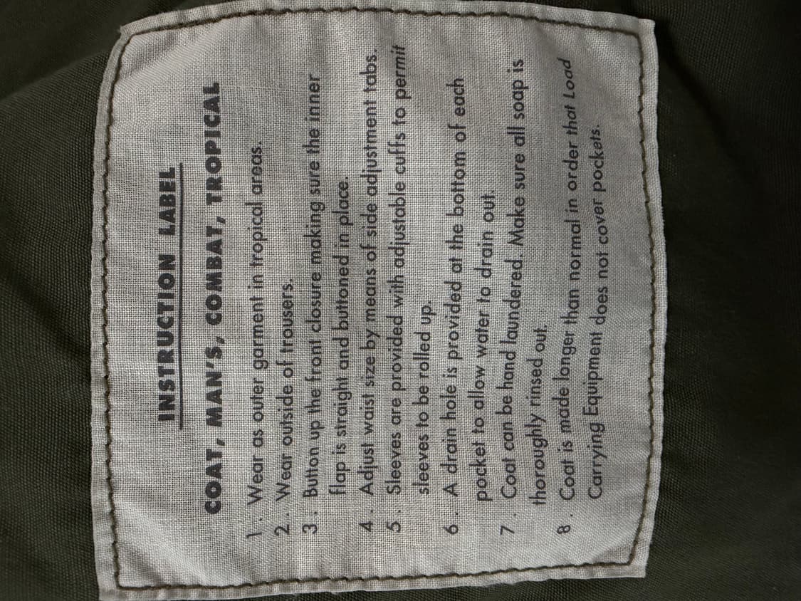 버즈릭슨 정글 퍼티그자켓 S사이즈 상품이미지6