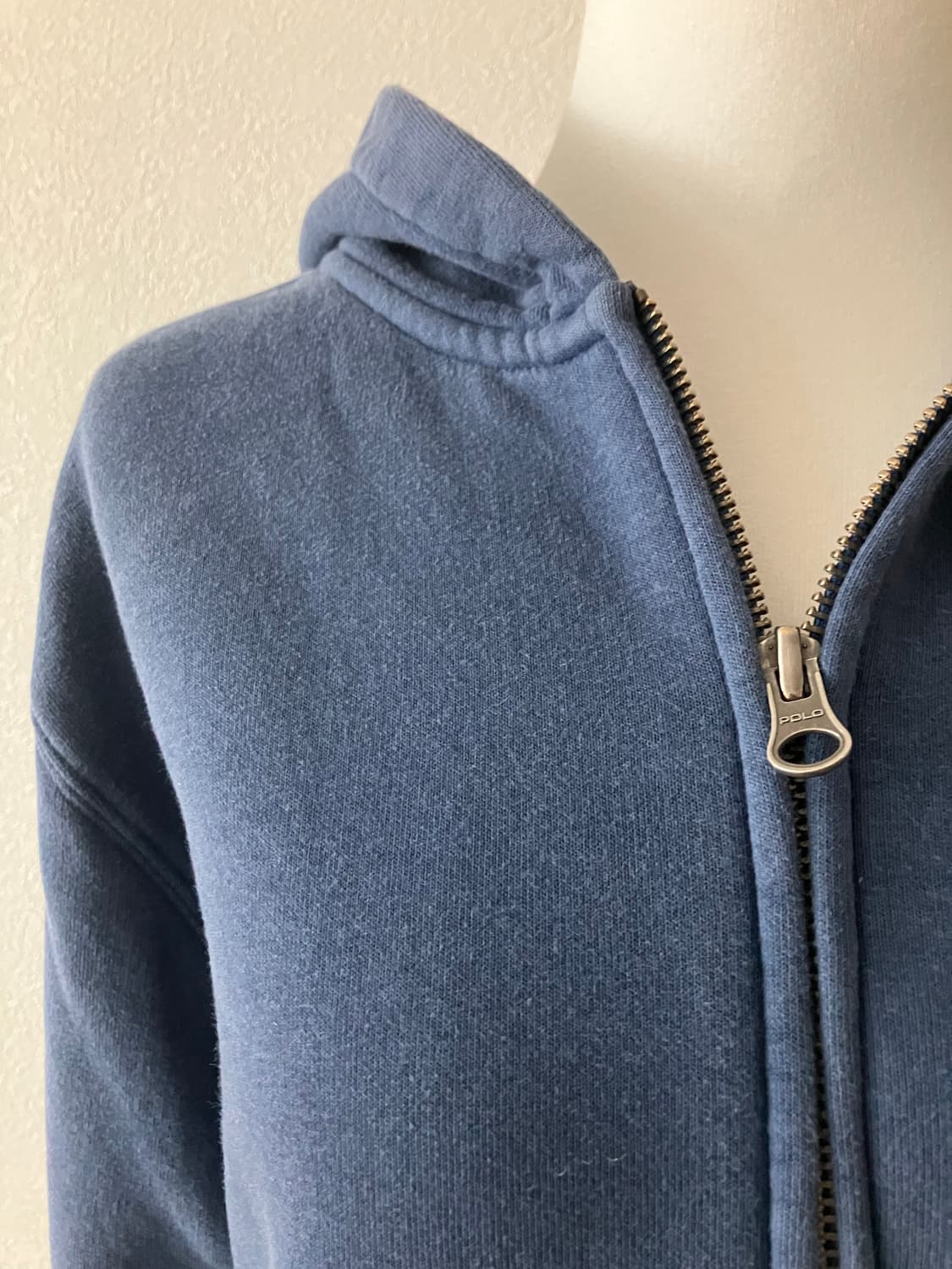 폴로 랄프로렌 빅포니 로고 네이비 후드집업 보이즈 xl 상품이미지3