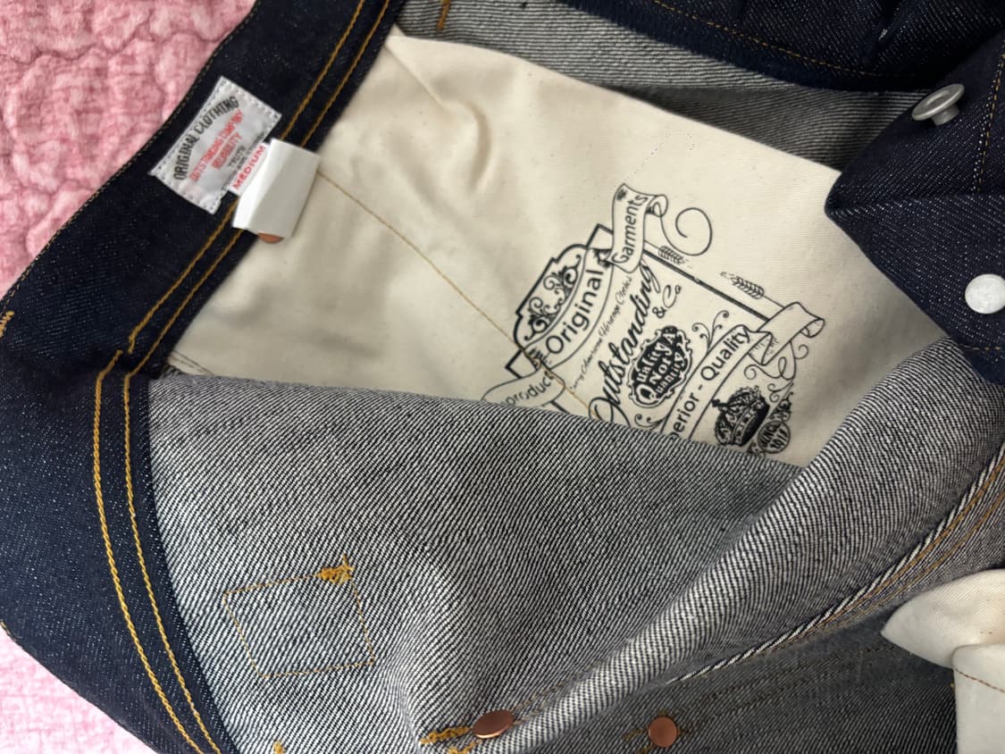 아웃스탠딩 셀비지 데님 상품이미지4