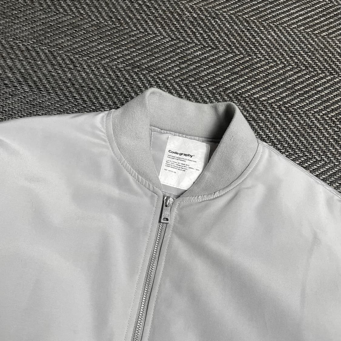 코드그라피 패치 디테일 유틸리티 MA-1 항공 점퍼o 5386 상품이미지4