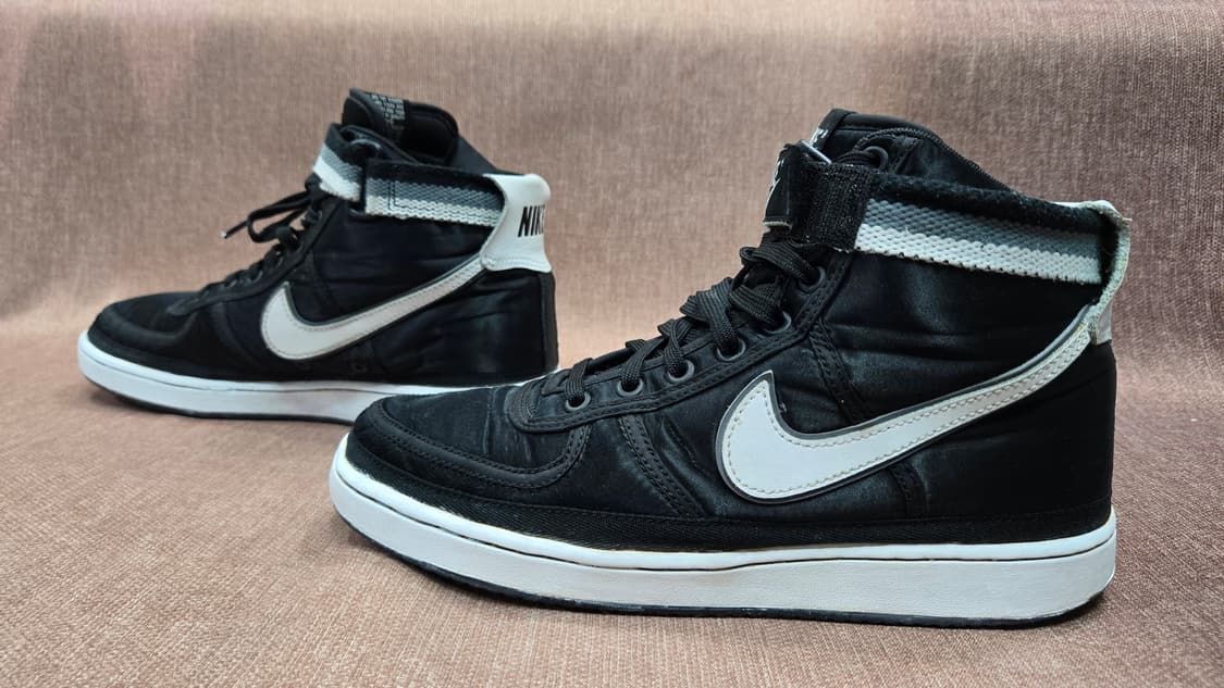 나이키 265mm-  반달 하이 슈프림 2017 블랙 화이트 상품이미지4