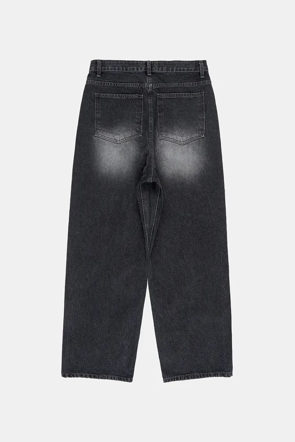 핀터맛 워싱 흑청 팬츠 상품이미지3