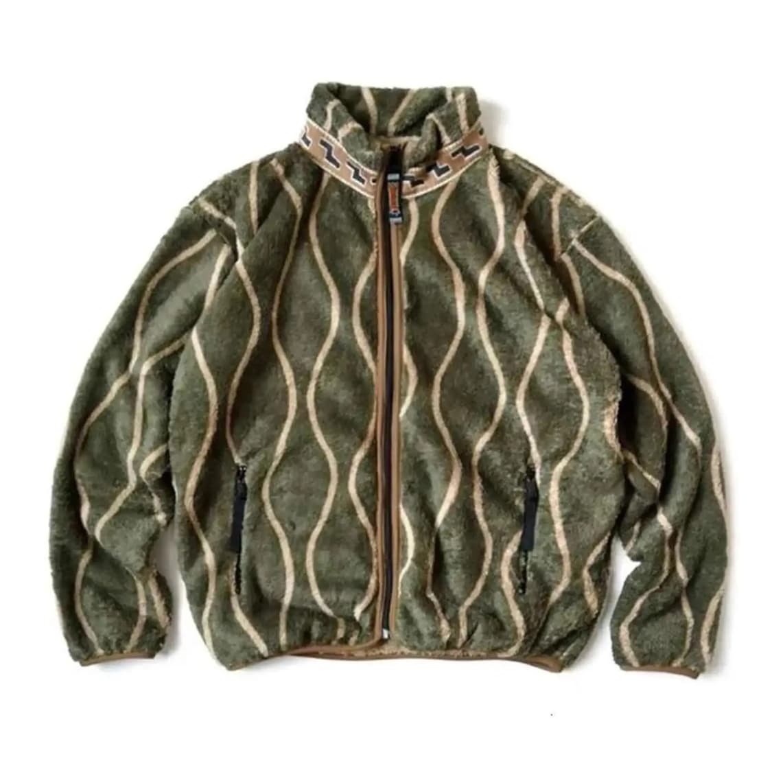 3 size 캐피탈 드렁큰 스트라이프 플리스 (뉴진스 착용) 상품이미지6