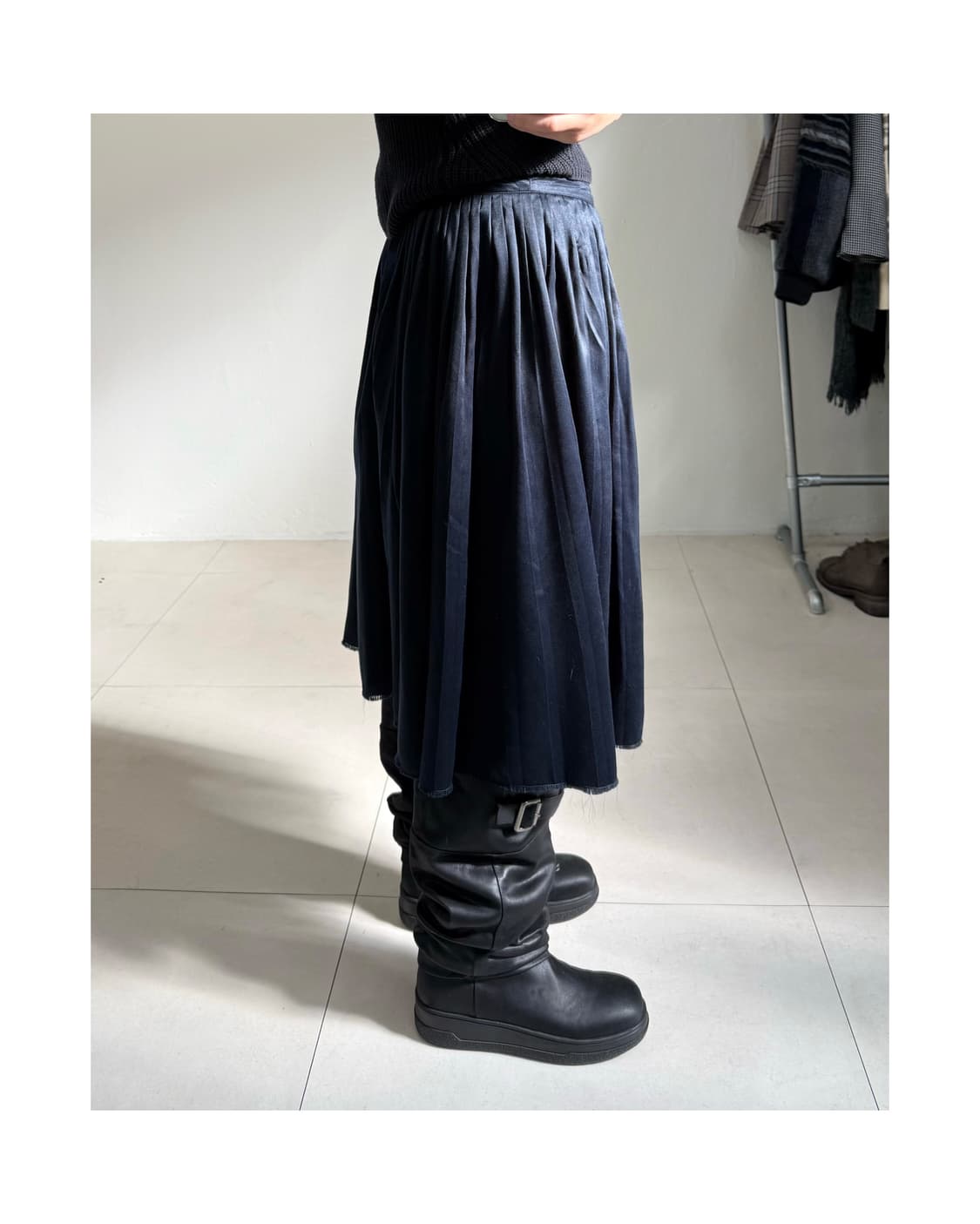 빈티지 플리츠 스커트 상품이미지2