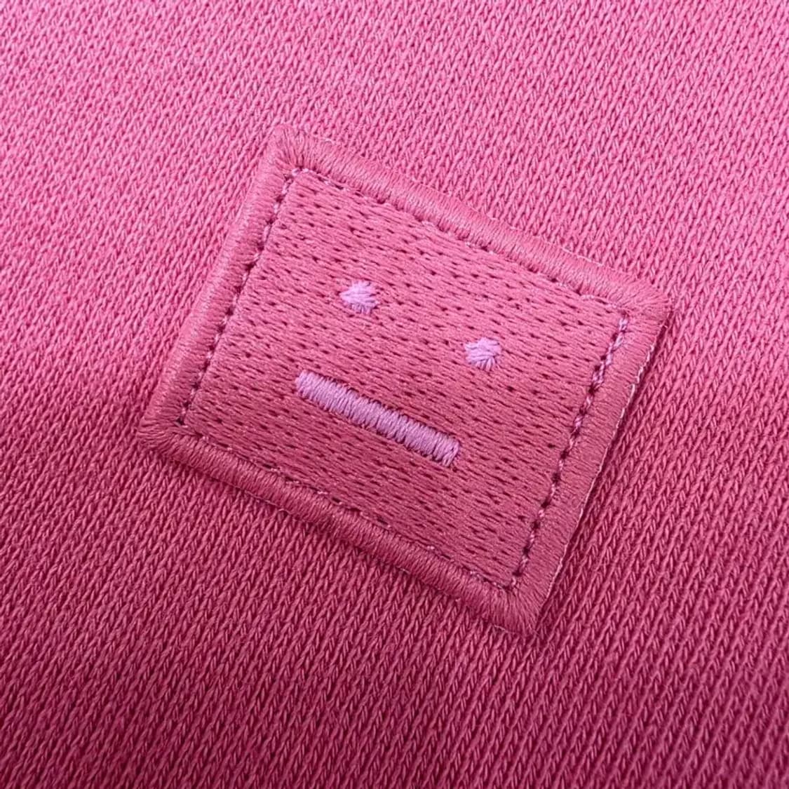 아크네 스튜디오 페어뷰 페이스 맨투맨 XXS 핑크 상품이미지5