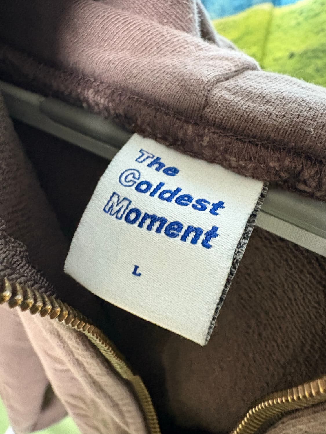 더콜디스트모먼트 후드 집업 상품이미지5