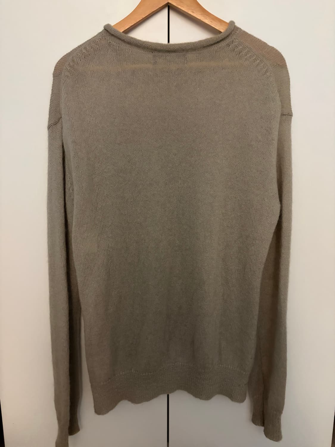 Unused  언유즈드 절개니트 상품이미지2