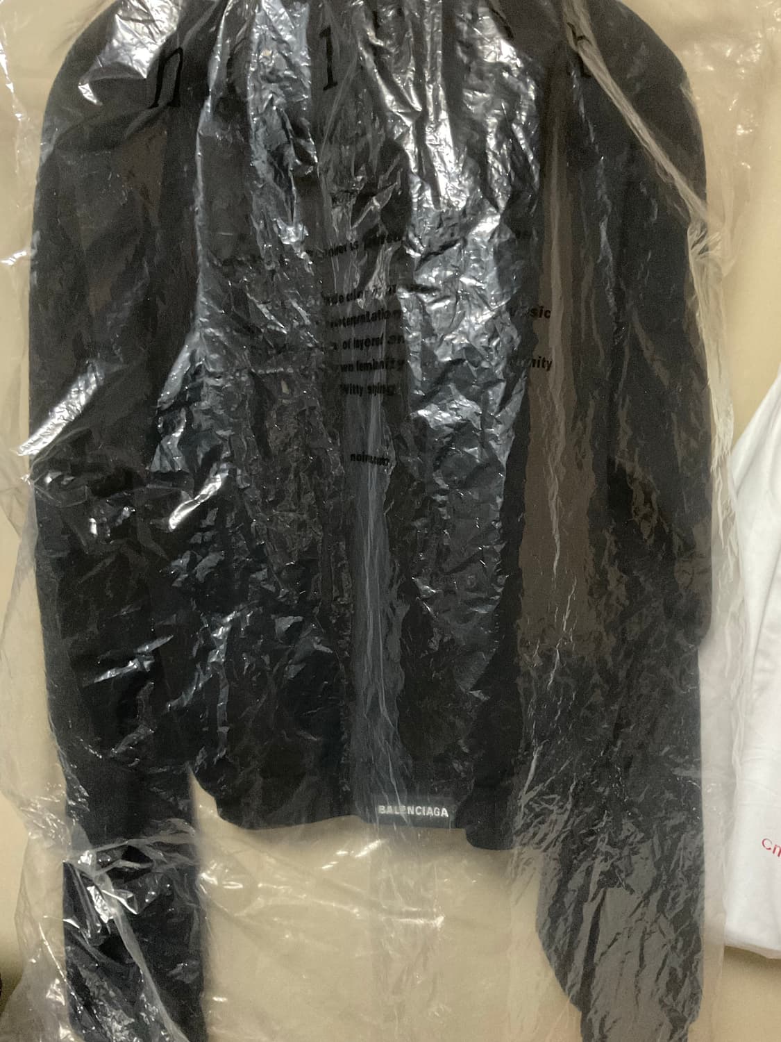발렌시아가 탭 원 아웃 후드 집업 S 상품이미지2