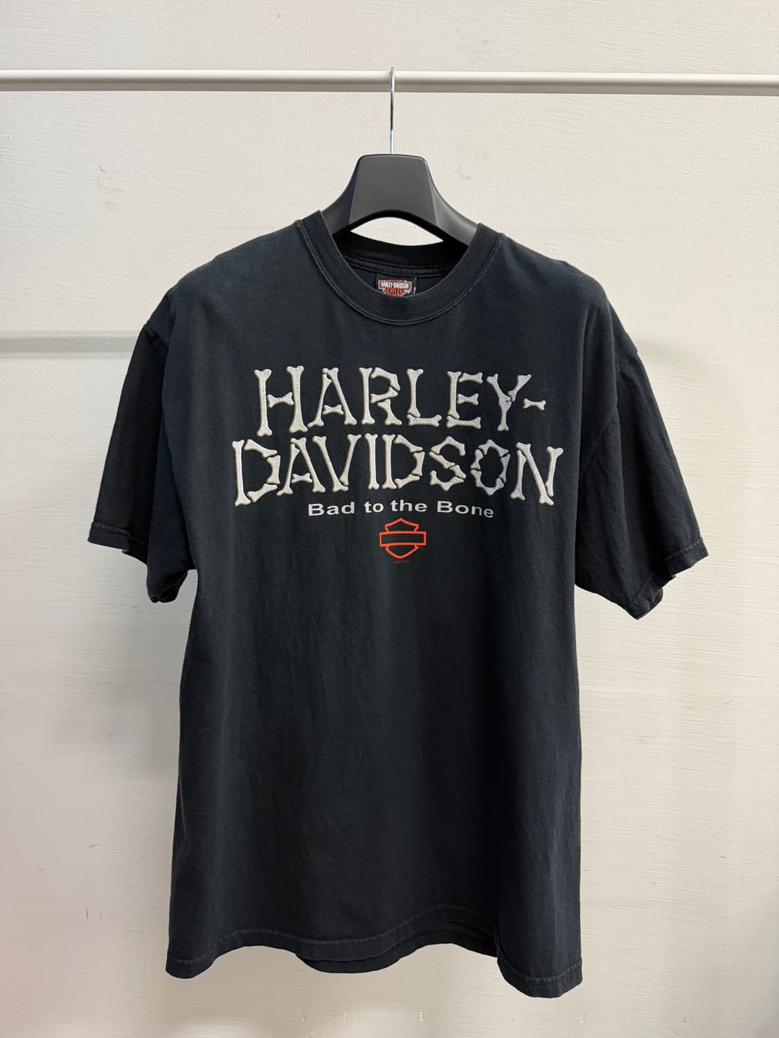 빈티지 할리데이비슨 Bad to the Bone 티셔츠 L 상품이미지1