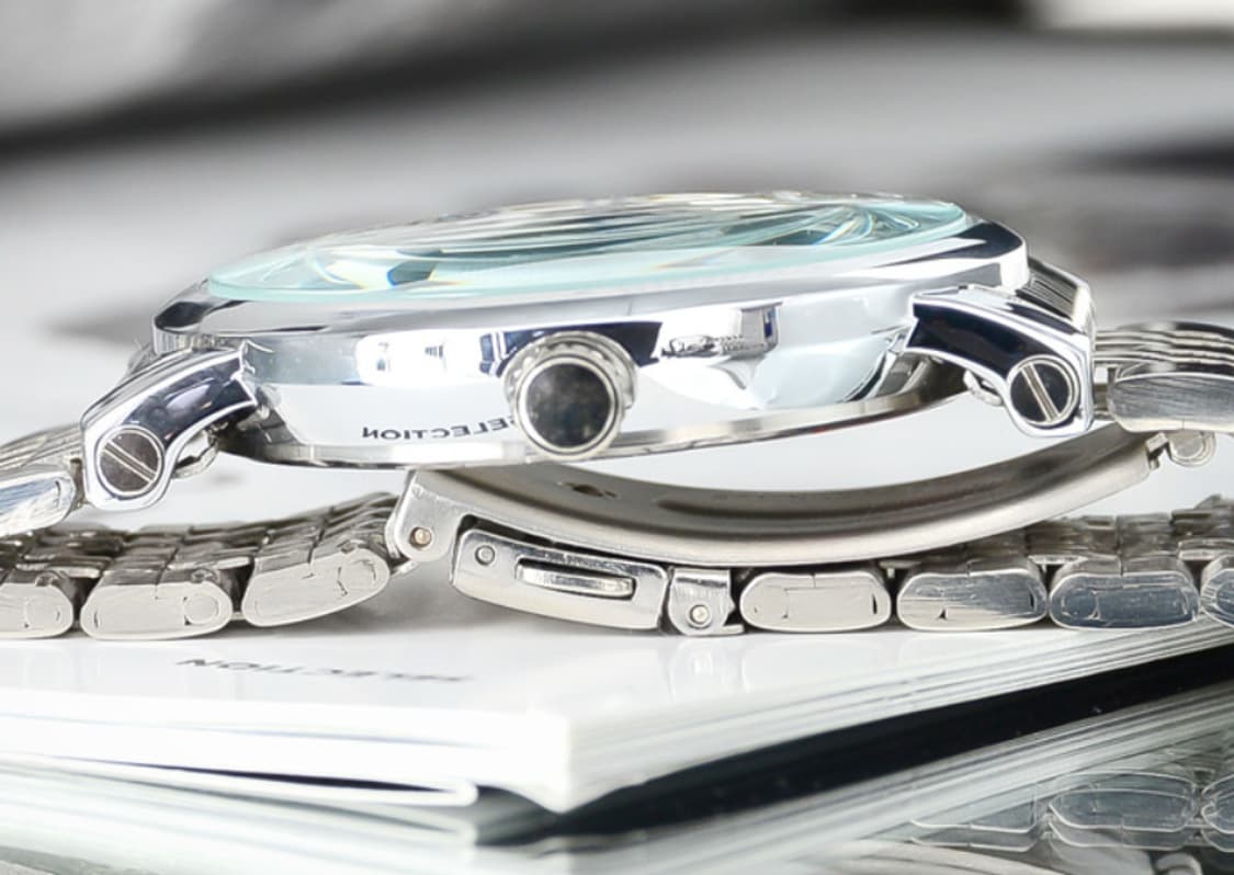 P 남성시계 손목시계 메탈시계 PO-1008C 판매 상품이미지5