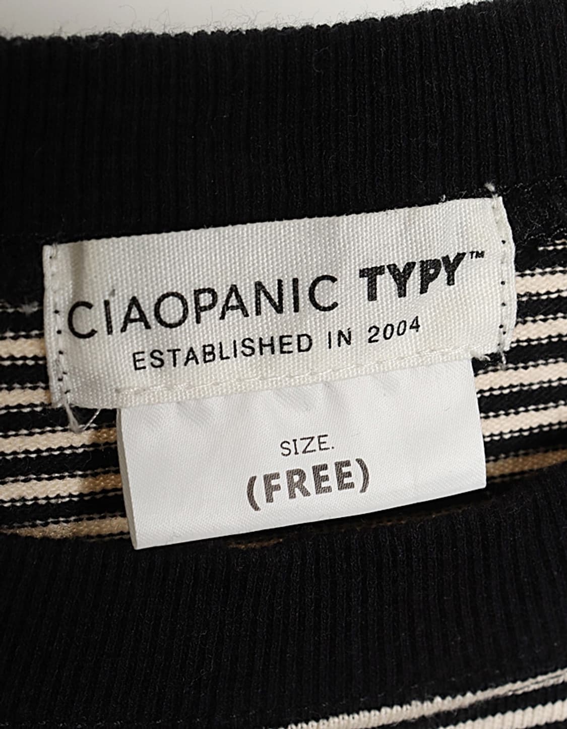 CIAOPANIC TYPY Oversized Stripe T-Shirts 상품이미지5
