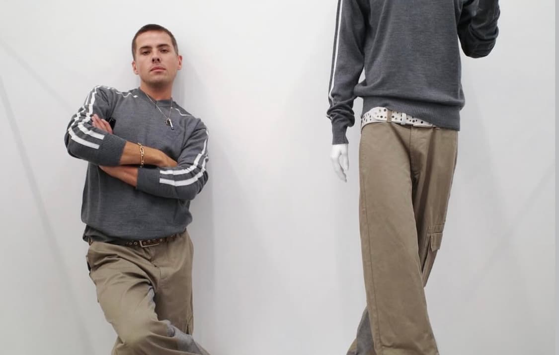 [S,M,L]기마구아스 Sport 니트/그레이 상품이미지2