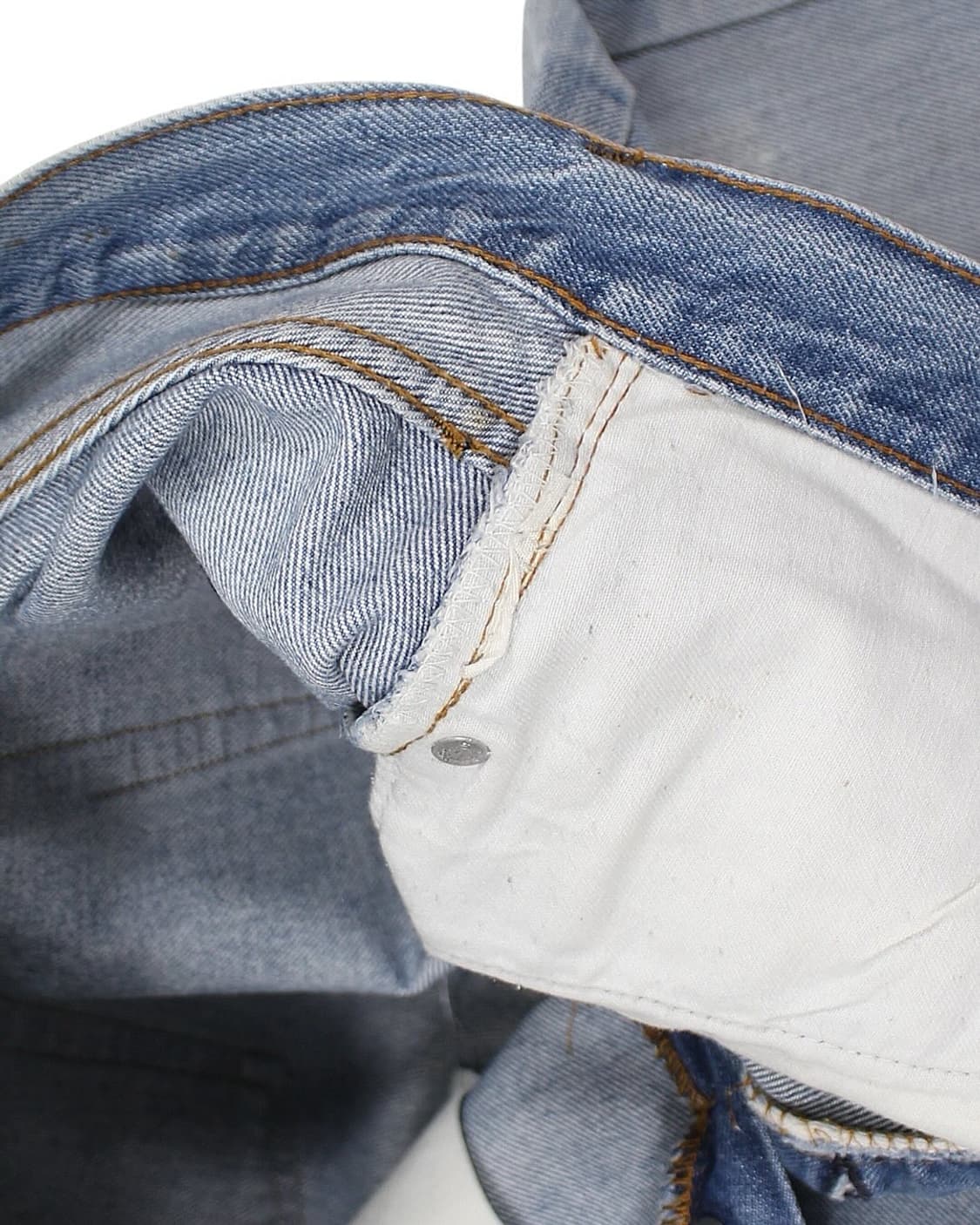 1980s USA 리바이스 501 셀비지 66후기 데님 팬츠 빈티지 미제 상품이미지6